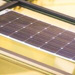 placas solares en el techo